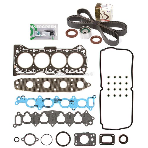 Head Gasket Set Timing Belt Kit Fit 92-01 Suzuki Sidekick Geo Chevrolet G16KV - Picture 2 of 8