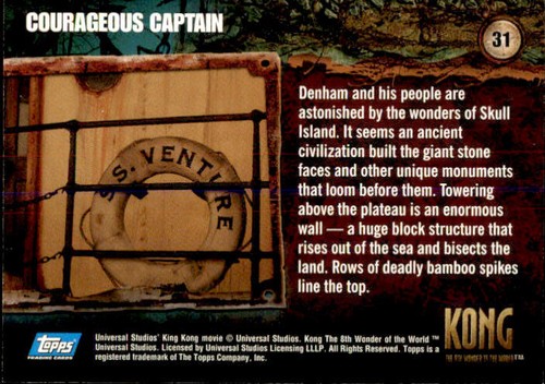 King Kong The 8th Wonder of the World 2005 Topps Complete Your Card Set You Pick - Picture 63 of 161