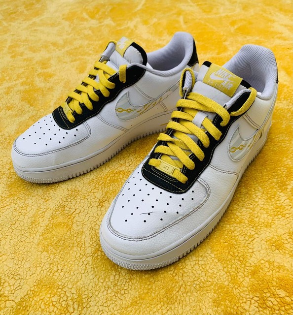 af1 gold link zebra