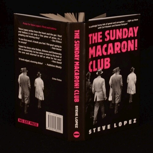 1998 The Sunday Macaroni Club Steve Lopez Signed First Edition LTD Bookplate - Picture 3 of 6