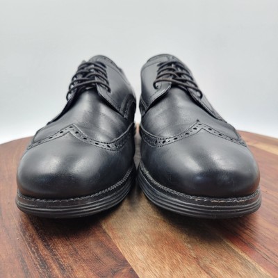 Cole Haan Grand Os Shoes Mens 11.5M Black Leather Wingtip  display picture 3