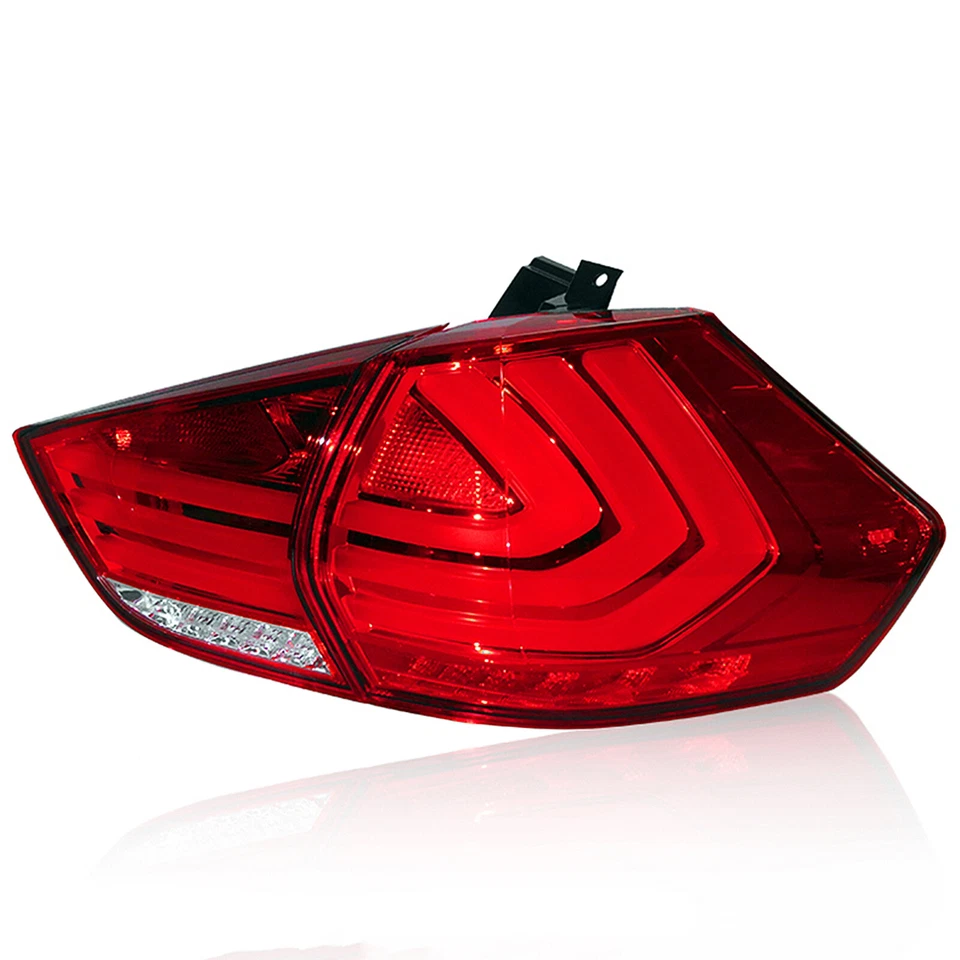Luz trasera LED 2 PIEZAS ROJA para Nissan X-Trail 2012 2013-2016 Foto 3 de 4