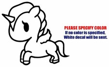 TOKIDOKI UNICORN Graphic Die Cut decal sticker Car Truck Boat Window Bumper 9"