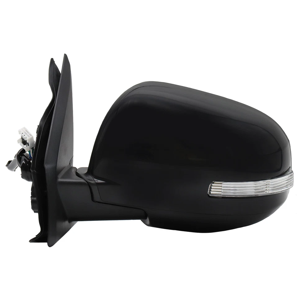 For 2014-2019 Mitsubishi Outlander Sport ASX Rearview Mirror Black 9Pin Pair Foto 2 de 4