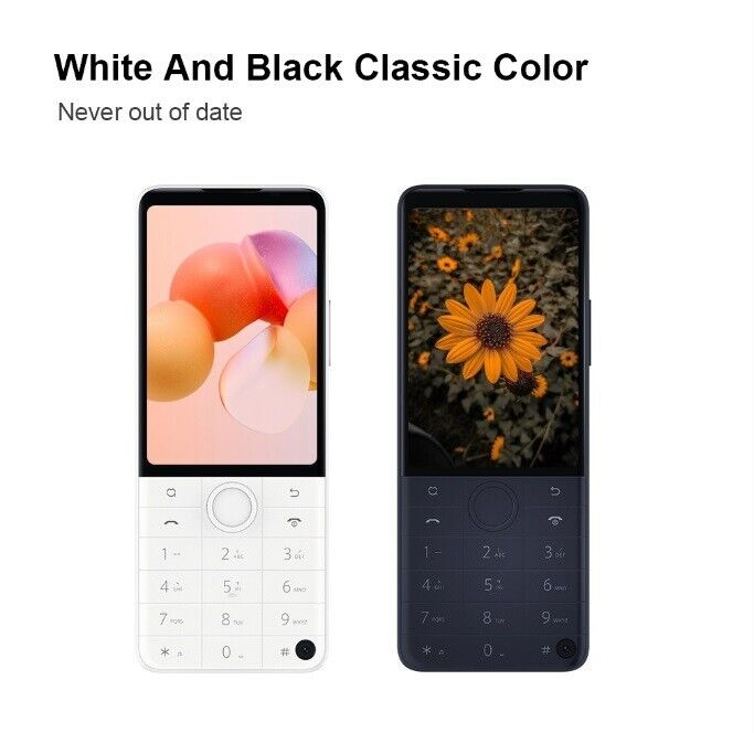 Qin F22 Pro GOOGLE PLAY Feature Phone 4GB Ram 64GB Storage /WHITE