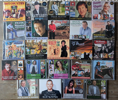 24 x Nagelneu Versiegelt Country & Irische Musik CD Lot Konvolut Sammlung