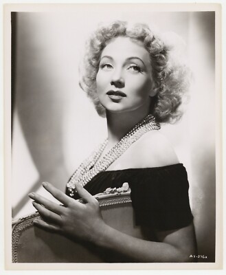 Ann Sothern 1947 Stunning Portrait Original Clarence Sinclair Bull Photo J9963