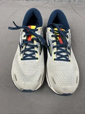 Brooks Ghost 14 Mens Athletic Running Shoes Size 11.5 Black Gray 1103691D029