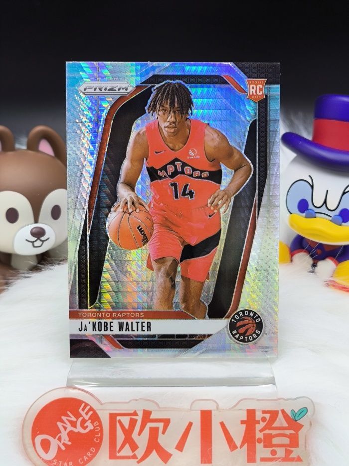 2024-25 Panini Prizm - Ja'Kobe Walter #223 Pulsar Prizm (RC) Toronto Raptors