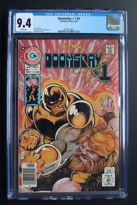 Doomsday +1 #6  Ellis Malden Yashida Kuno Karg Jad 1976 Charlton BYRNE CGC 9.4