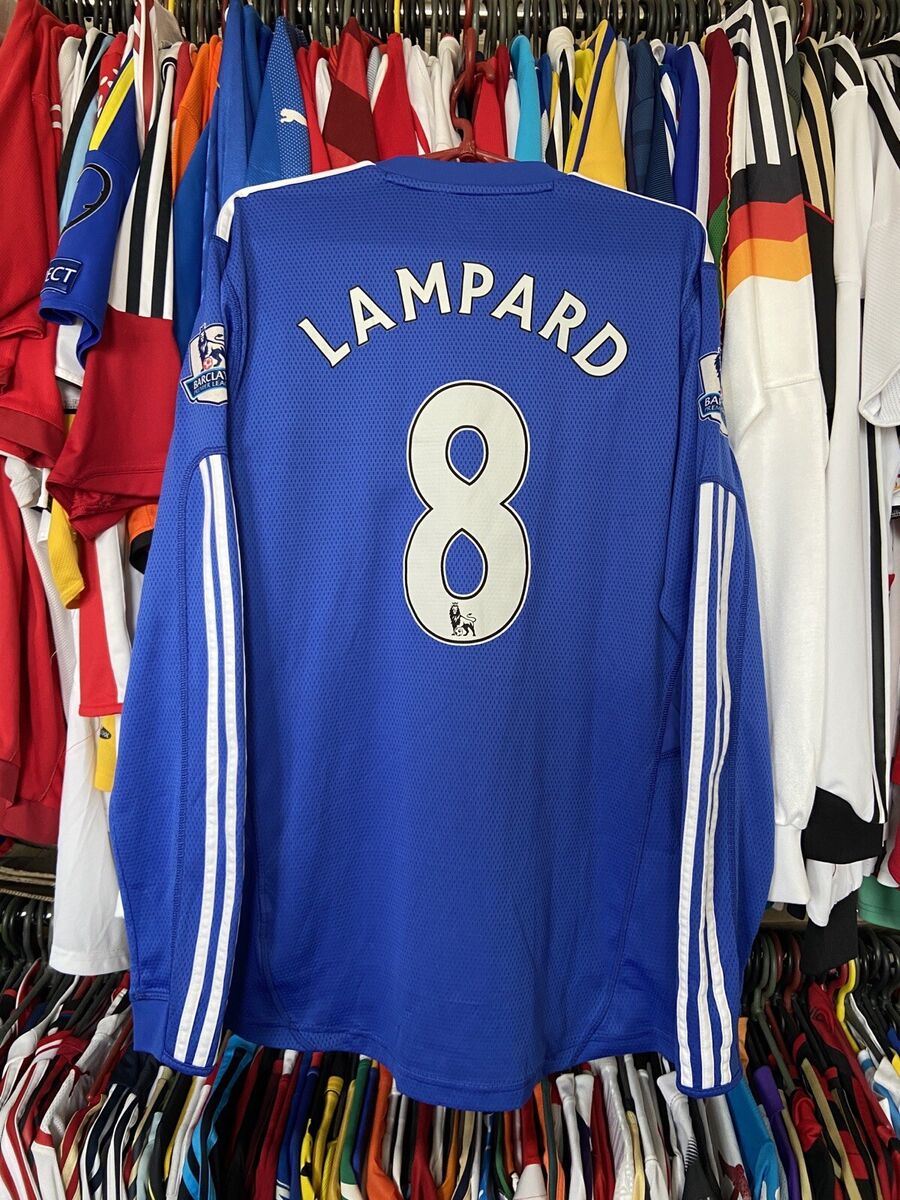 CHELSEA 2009 2010 HOME SHIRT JERSEY LONG SLEEVE ADIDAS