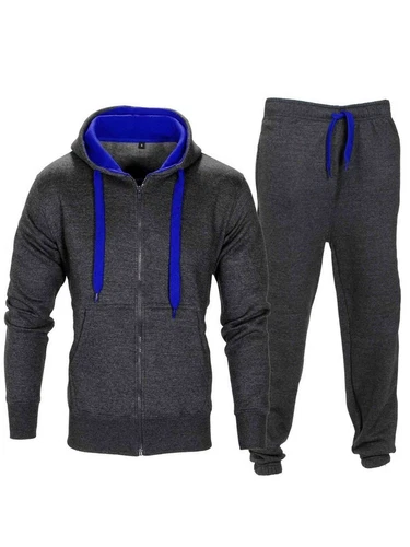 Neu Herren Trainingsanzug Set Fleece Kapuzenpullover Top +Hose Jogginghose S-3XL - Bild 15 von 27