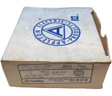 Appleton JBX-75L Conduit Outlet Box With MTG Lugs 3/4" Malleable Iron **SALE**
