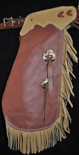 Custom Made Leather Kid's Chinks/Kid's Chaps/Quick Ship Made in USA