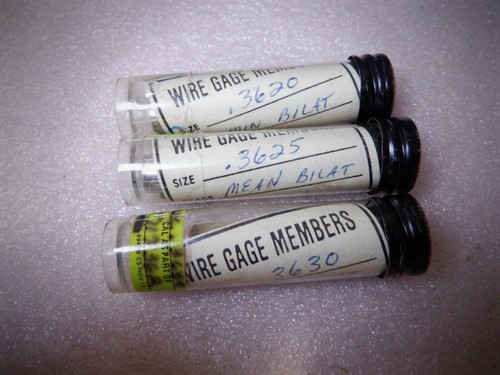 WESTERN GAGE 3620-3630 3 PLUG GAGES .3620, .3625, .3630 WITH 1 AIR RING - Picture 3 of 5