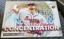 2025 Topps Stadium Club Concentration Spencer Schwellenbach #C-22 Braves RC