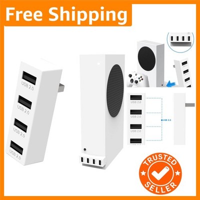 4 Ports USB Hub 2.0 for Xbox Series S, High Speed USB Hub Splitter Expansion ...