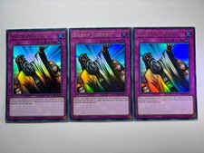 3 x Feierliches Gericht RA02-DE075 Ultra Rare 1. Auflage YuGiOh Playset NM
