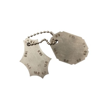 Schwei?verbindung Zweiteiliges Gauge Fillet Weld Tee Joint Lineal Weldr