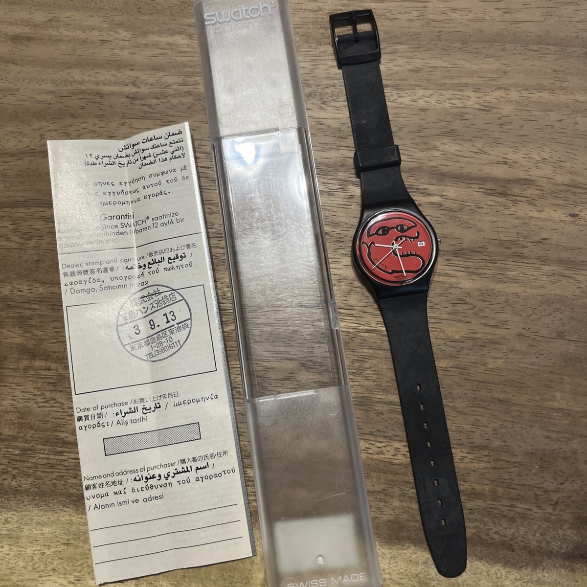 Swatch GZ401 La PIERRE eBay Bunkamura ジャンク Swatch GZ401 