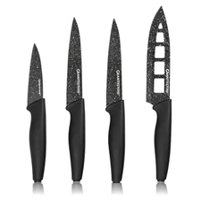 Nutriblade 4 Pc Kitchen Knife Set, Sharp Kitchen Knives Set for Kitchen with ...