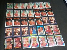 Pete Rose Baseball Card Lot Of 35.  5-1986 Leaf Hit #4192.      1980 - 88