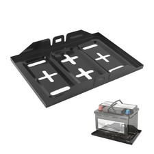 Heavy Duty Car Battery Tray Universal Metal Mounting Holder Bracket Auto Heavy Duty Car Battery Tray Universal Metal Mounting Holder Bracket Auto