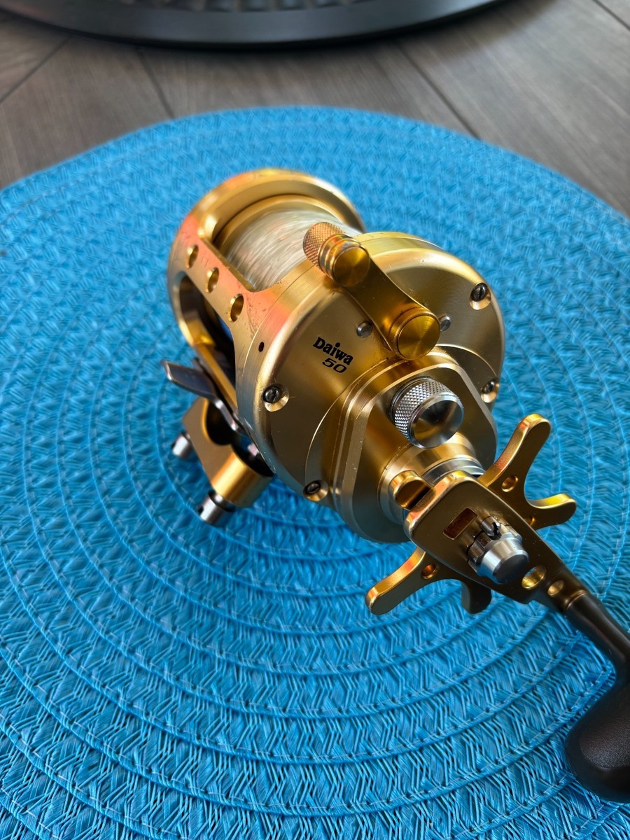 NICE Diawa Gold Saltiga 50 Fishing Reel | eBay NICE Diawa Gold Saltiga 50 Fishing Reel | eBay