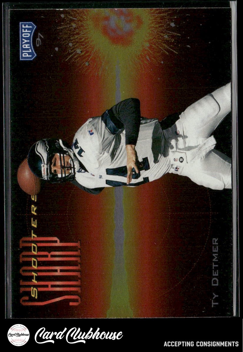 1997 Playoff Zone Sharpshooters Red #11 Ty Detmer