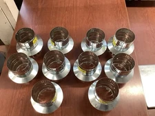 Master Flow 4 in. Starting Collar Take Off-Snap Together DSCF4 Lot Of 10 B10