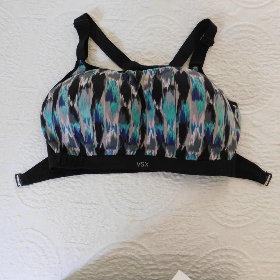Sujetador deportivo Victoria's Secret para mujer 36DD VSX deportivo inalámbrico espalda deportiva Foto 3 de 4