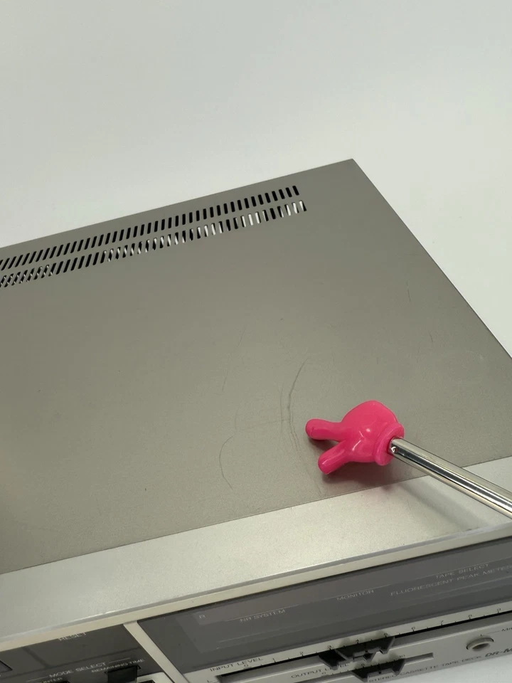 Denon DR-M2 Estéreo Cassette Deck 3 Cabezales - Excelente - ¡Probado y Funcionando! Foto 4 de 4