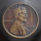 1917-P Dark Lincoln Wheat Cent “Best Value On eBay “  sold as pictured #2213