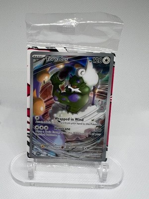Tornadus 210 Black Star Promo, Scarlet & Violet Full Art Holo - SEALED
