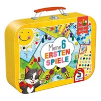 Schmidt Spiele 40591 Meine 6 Ersten Spiele Im Metallkoffer Kinderspiele Sammlung