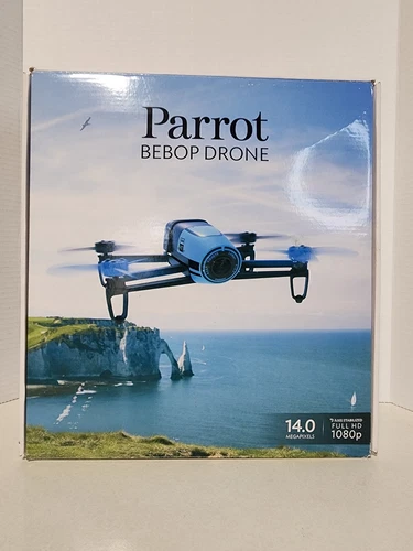 Parrot Bebop Drone Blue Quadcopter With Camera Parts/Repair - UNTESTED