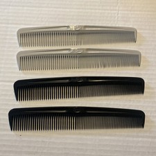 Vintage Goody Hair Combs Durable 7  Lot Of 4