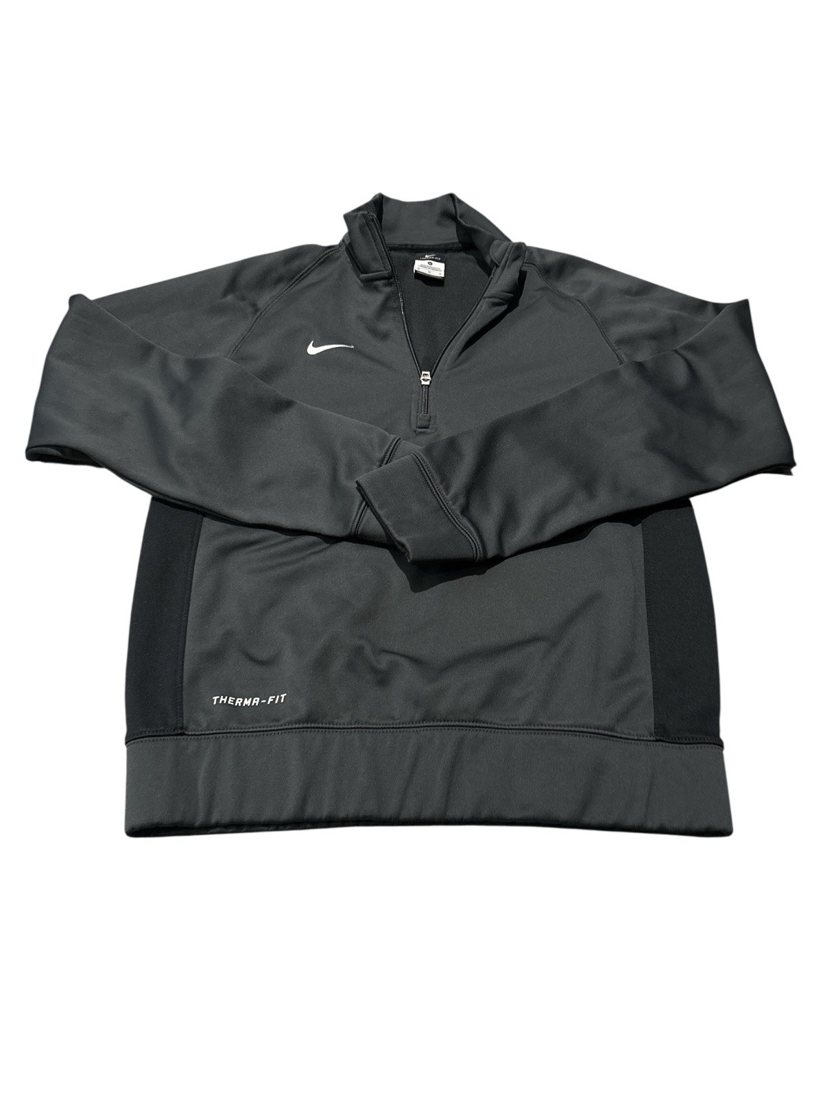 SACAI X NIKE Giacca Nike Dri Fit Uomo Nera Atletica Manica Lunga 1 4 Zip Taglia Media