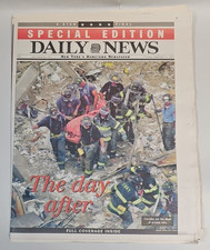 New York Daily News “The Day After” September 13, 2001 Complete Newspaper 9/11 New York Daily News “The Day After” September 13, 2001 Complete Newspaper 9/11