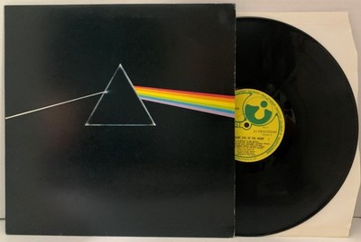 LP Pink Floyd Dark Side Of The Moon Greece 1973 Harvest 2J064-05249 Vinyl VG