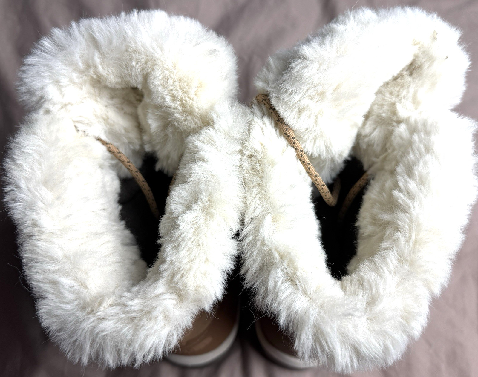 The North Face   7M   SIERRA LUXE Waterproof Leather Sherpa BOOTS   Almond+Brown thumbnail 8