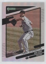 2021 Panini Donruss Variation Career Stat Line /222 Lucas Giolito (Big Foot) 0b3