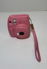 Fujifilm Instax Mini 9 Instant Film Camera Flamingo Pink Tested Working