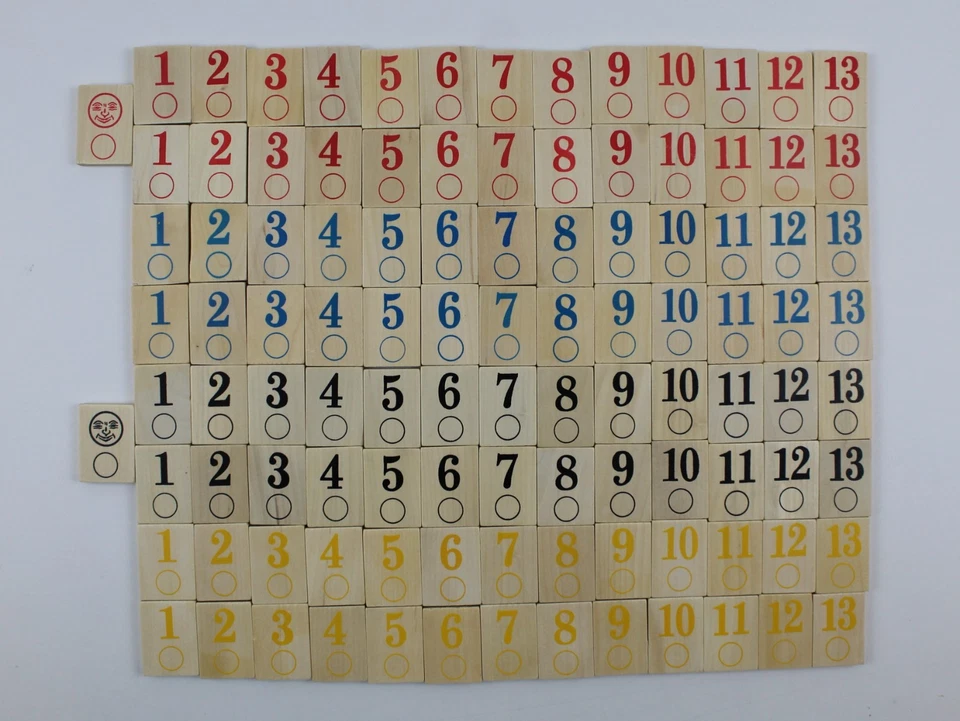 Rummy SET, Weico, aus Echt-Holz - Bild 4 von 4