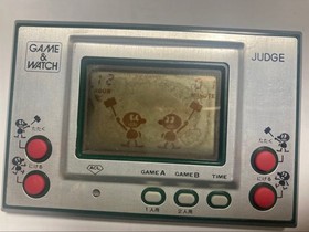 Game & Watch Judge Nintendo Console Instruction Manual