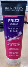 Image of John Frieda Frizz Ease Brazilian Sleek Frizz Immunity Conditioner 250ml