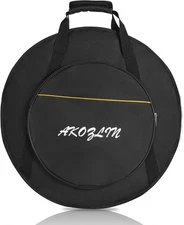 AKOZLIN 22" Cymbal Gig Bag with Carry Handle,5mm thick 1/5 Thick-For 22 
