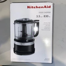 KitchenAid 3.5-Cup Mini Food Processor | Black Matte