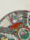VINTAGE FAMILLE ROSE MEDALLION CHINESE PLATE 10IN — photo 2