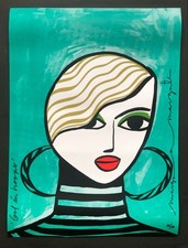 MARGO IN MARGATE signed screenprint limited edition of 50